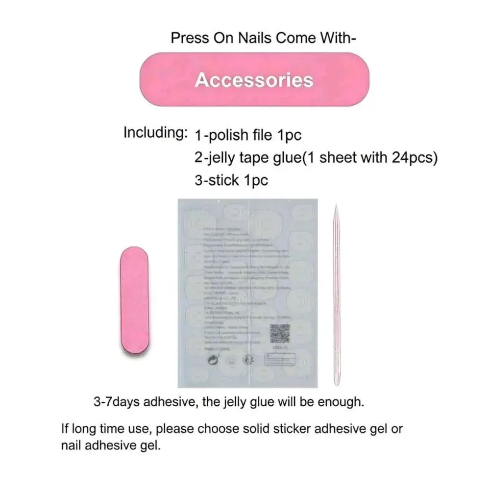 10 Handmade Purple Oval Acrylic Nail Art Set Short Nails Size Large Reusable New